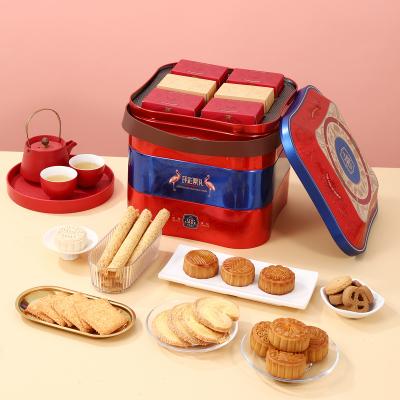 至尊帝皇月饼环彩繁礼（三层）铁盒